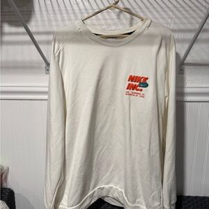 Nike Cream Crewneck with Graphic